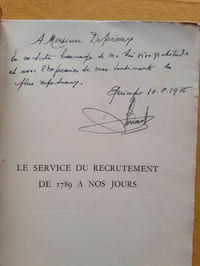 Le Service de recrutement de 1789 à nos jours. Son organisation, ses cadres, son rôle