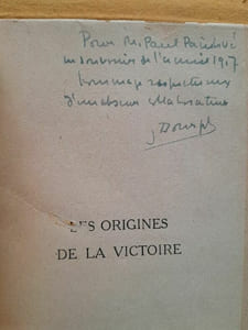 Les Origines de la victoire. Histoire raisonnée de la guerre mondiale