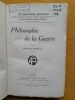 Philosophie de la guerre. DUHELLY, Jacques