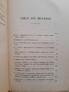 La Guerre allemande et la catholicisme