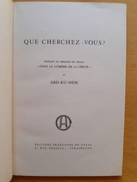 Que cherchez-vous ? Extrait du message du Graal «Dans la lumière de la vérité»