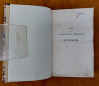 Essai Sur La Constitution Géognostique Des Pyrénées... Ouvrage couronné par l'Institut Royal de France. Avec une planche et une carte géognostique de France.