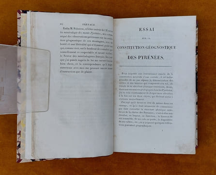 Essai Sur La Constitution Géognostique Des Pyrénées... Ouvrage couronné par l'Institut Royal de France. Avec une planche et une carte géognostique de ...