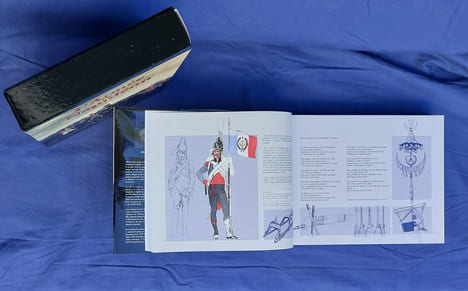 L'armée de Napoléon. Uniformes du Ier Empire, 1792-1815. . Domange, Jacques [Jacques Vaissier, 1923 - 2000], Illustrateur.
[Dessins, notes et croquis ...