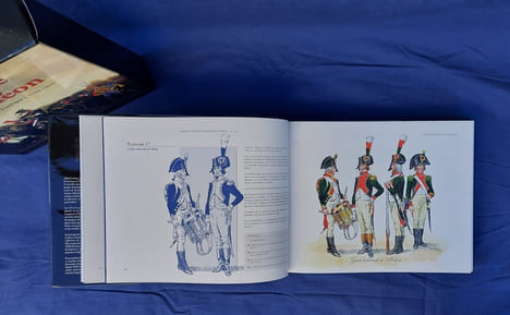 L'armée de Napoléon. Uniformes du Ier Empire, 1792-1815. . Domange, Jacques [Jacques Vaissier, 1923 - 2000], Illustrateur.
[Dessins, notes et croquis ...