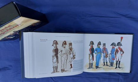 L'armée de Napoléon. Uniformes du Ier Empire, 1792-1815. . Domange, Jacques [Jacques Vaissier, 1923 - 2000], Illustrateur.
[Dessins, notes et croquis ...