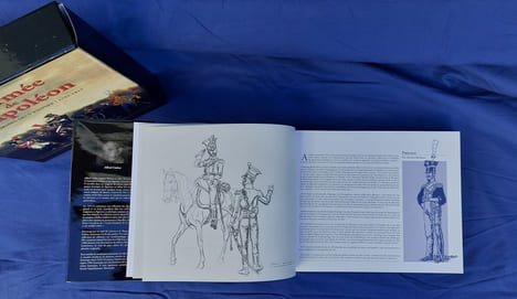 L'armée de Napoléon. Uniformes du Ier Empire, 1792-1815. . Domange, Jacques [Jacques Vaissier, 1923 - 2000], Illustrateur.
[Dessins, notes et croquis ...