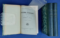 La Guerre d'Espagne (1807-1813) [Tome I (octobre 1807 à avril 1808) - Tome II (avec 4 croquis et 1 carte hors texte) - Tome III (avec 18 croquis dans le texte, et hors texte, 4 portraits, 1 plan et 1 carte). ].