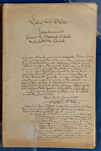 LIVRE D’ORDRE[S] du 18 pluviôse an 8 (7 février 1800) au 9 brumaire an 13 (31 octobre 1804)…