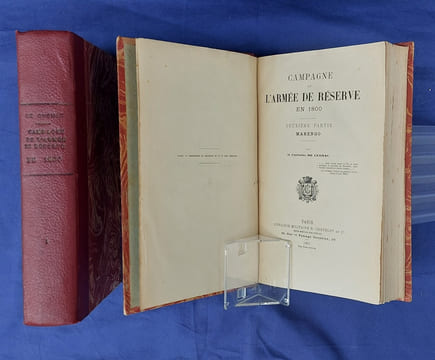 CAMPAGNE DE L'ARMÉE DE RÉSERVE EN 1800
Première Partie ; PASSAGE DU GRAND-SAINT-BERNARD.
Deuxième Partie ; MARENGO.
. CUGNAC, Jean de ...