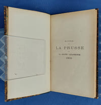 NOTES SUR LA PRUSSE DANS SA GRANDE CATASTROPHE
1806
Publiées par la Section Historique du Grand Etat-Major Prussien ; traduit de l'allemand par le capitaine breveté A. Niessel.