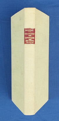 BIBLIOGRAPHIE DES HISTORIQUES DES RÉGIMENTS FRANÇAIS. REVUE DES BIBLIOTHÈQUES SUPPLÉMENT XI.