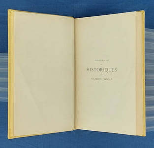 BIBLIOGRAPHIE DES HISTORIQUES DES RÉGIMENTS FRANÇAIS. REVUE DES BIBLIOTHÈQUES SUPPLÉMENT XI.