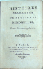 Histoires secrettes de plusieurs Demoiselles. Paris, Tiger, v. 1800; in-18 (170 x 82 mm), broché, couv. de papier rose de l'édition.. CHOISY François ...