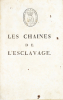 Les chaînes de l'esclavage.Paris, de l'imprimerie de Marat, an 1er de la République (1792). MARAT