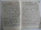 Quatre sonates pour la harpe avec accompagnement de violon, ad libitum. Oeuvre VII. Gravé par Le Roy. Prix 9".. CARDON fils soit CARDON (Jean ...