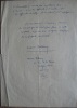 . DELANNOY (Marcel). Lettre manuscrite d'une page et demie, datée 5 Avril 1955 (28 lignes).