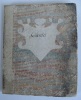 12 Kirchenlieder. Ohne Titel, Ort und Jahr (frühes 18. Jh. ?). 21 x 17 cm.  50 SS. Noten, 1 Blatt (Liebwerthester Music-Freund), Halbpergament der ...