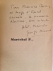 MARECHAL P...
pièce en trois actes. Georges ARNAUD