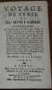 Voyage de Syrie et du Mont-Liban contenant la description de tout le pays compris sous le nom de Liban et d'Anti-Liban, Kerouan....Tome 1 seul. LA ...