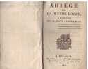 Abrégé de la mythologie à l'usage des maisons d'éducation.. Anonyme