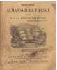 ALMANACH de FRANCE publié par la Société Nationale. Année 1844 .. Collectif