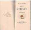 Deux nocturnes. Aquarelles de Joseph H&eacute;mard.. Cur-nonsky (Curnonsky) (Sailland Maurice-Edmond)