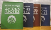 BULLETIN TECHNIQUE DES AVIONS H. POTEZ . 32 numéros reproduits en fac-similé. Collectif