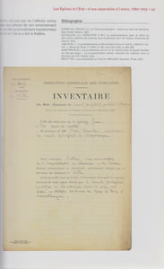 LES ÉGLISES ET L’ÉTAT : d'une séparation à l'autre 1789-1905.
