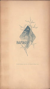 LE BAMBOU (périodique illustré).
