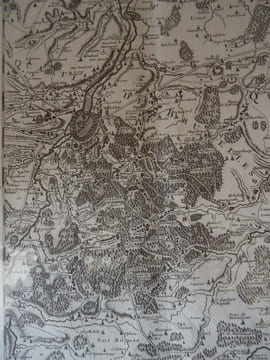 Six cartes géographiques des Flandres (1743-1744).. FRICX (Eugène-Henry), cartographe / CREPY (Etienne-Louis), graveur de géographie