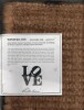 WINTER LOVE / SPRING LOVE
[Deux tapis Pop-Art d'après la célèbre sculpture "LOVE" de Robert Indiana, en édition exclusive à tirage limité]. GILBERT ...