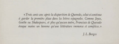 DOUZE SONNETS ET UN TOMBEAU.. QUEVEDO (Francisco de) / PONS (Bernard) trad.