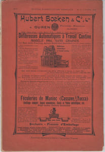 JOURNAL D'AGRICULTURE TROPICALE (agricole, scientifique et commercial) : N°31, 33, 34, 35 (4e année/1904), 121 (11e année/1911), 139, 142 (13e année/1913).