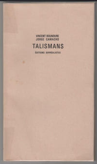 TALISMANS.
[EO numérotée sur vélin blanc]