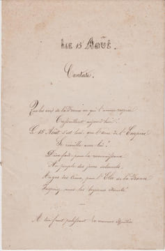Le 15 août : cantate.. GERARD (A.)