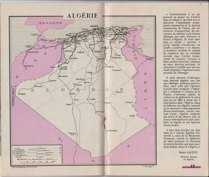 NOTIONS ESSENTIELLES SUR L'ALGERIE.. Gouvernement Général de l'Algérie.
