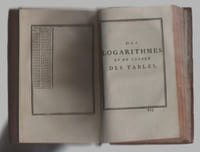 TABLES DE LOGARITHMES : pour les sinus et tangentes de toutes les minutes du quart de cercle, et pour tous les nombres naturels depuis 1 jusqu'à 20000, avec une exposition abrégée de l'usage de ces tables.