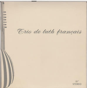 TRIO DE LUTH FRANCAIS.