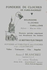 CEREMONIAL DE LA BENEDICTION DES CLOCHES.