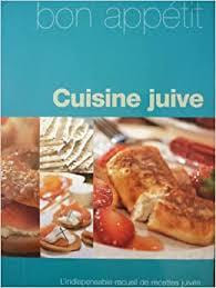 Cuisine juive.