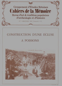 Construction d'une écluse à poissons.
