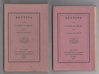 BETTINA ou le Culte de Balzac.
[Exemplaire numéroté avec envoi de l'auteur à l'historien et philologue Abel Lefranc]
