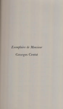 TOUTE LA FRANCE.
[Envois de Paul Fort au relieur Georges Cretté]. FORT (Paul)