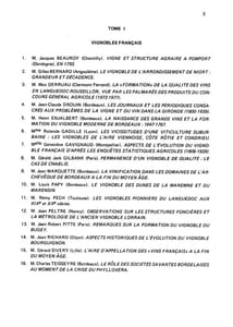 GÉOGRAPHIE HISTORIQUE DES VIGNOBLES : actes du colloque de Bordeaux, octobre 1977.