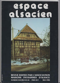 ESPACE ALSACIEN
N° double 23-24, mai 1983