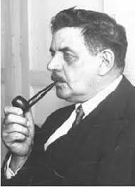 Caricature originale d’Édouard Herriot (1932).
[Signatures et envois conjoints de l'artiste et de l'homme politique]