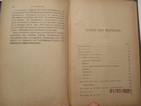 Le Massage - Manuel théorique et pratique du Dr Georges Berne . BERNE, Georges, Dr