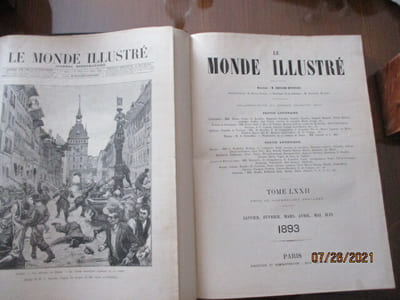 Le Monde illustré - 39 è Année - T. LXXVI & LXXVII - Année 1895 complète