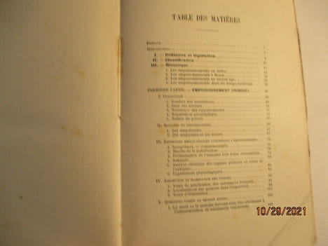 Les Poisons de Mangin ---- Les empoisonnements criminels et accidentels, de BROUARDEL - 2 Volumes. MANGIN, Arthur (1824-1887).- Illustrations Nb en ...